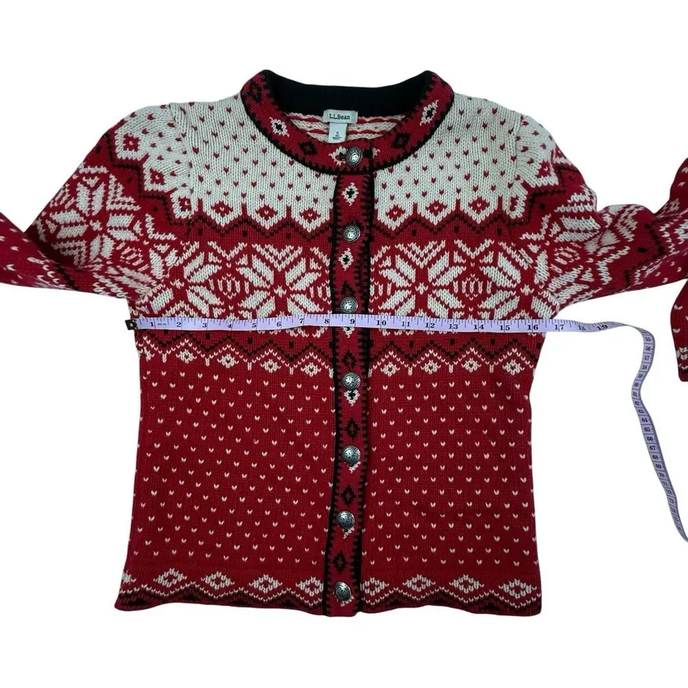 L.L. Bean red cream